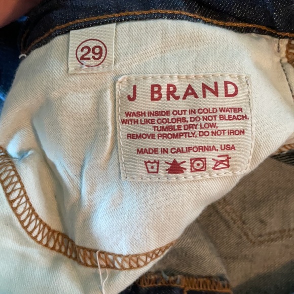 J brand light distressed Aidan boyfriend fit jeans - Picture 4 of 7